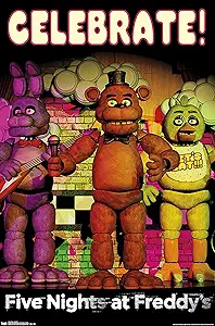 Trends International Five Nights At Freddys Celebrate Wall Poster 22.375" x 34"